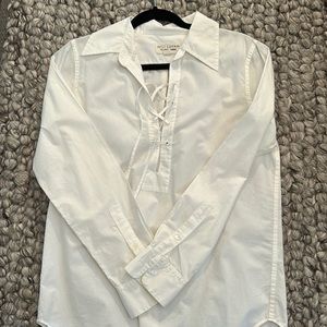 Nili lotan white button down